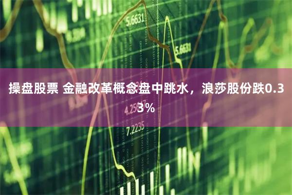 操盘股票 金融改革概念盘中跳水，浪莎股份跌0.33%